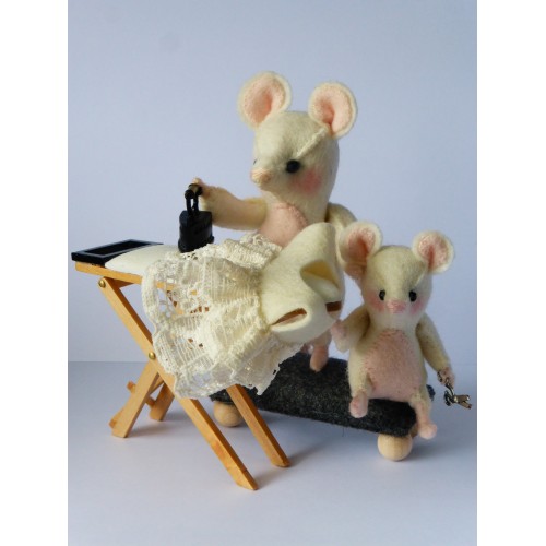 Mia en Mini strijk muis pakket